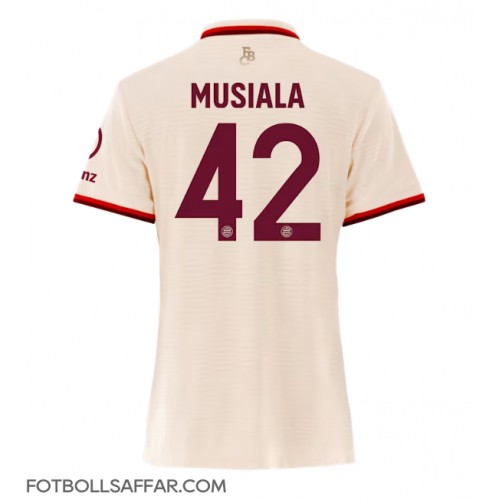 Bayern Munich Jamal Musiala #42 Tredjeställ Dam 2024-25 Kortärmad